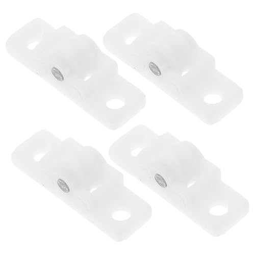 PRETYZOOM 4 Piezas De Accesorios para Poleas De Puertas De Congelador Ruedas para Puertas Corredizas Ruedas para Grúas Rodillos De Repuesto para Puertas Corredizas Ruedas De Repuesto