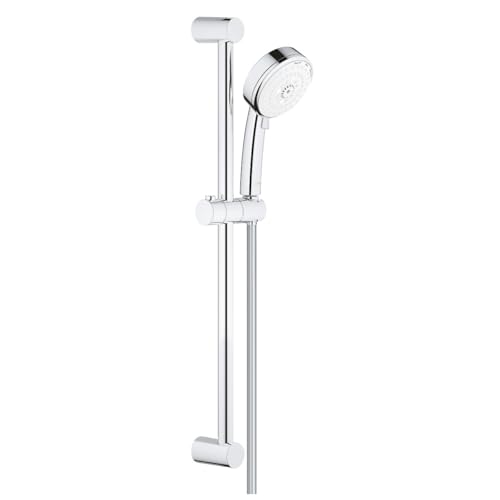 GROHE 27579002 Tempesta Cosmopolitan 100 Ensemble de douche complet 3 jets, Chrome, 3 Strahlarten
