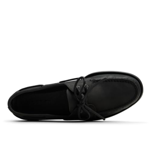 Image of Sperry Men's Authentic Original Boat Shoe, Black, 14 W