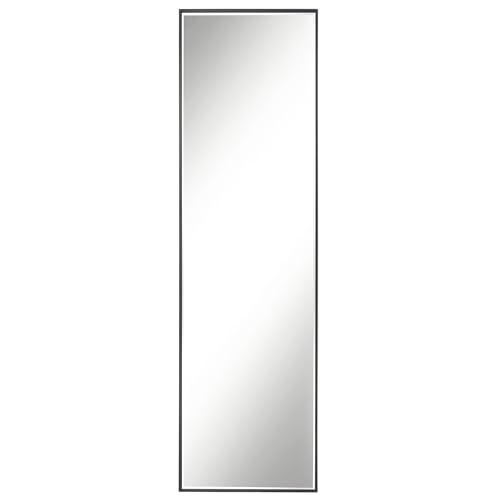 La Mejor Recopilación de Espejos , listamos los 10 mejores. 49 Live Deco Espejo de Pared Biselado, Rectangular 46.9 x 156.9 cm, Marco Negro, Diseño Moderno para Sala, Oficina y Dormitorio.