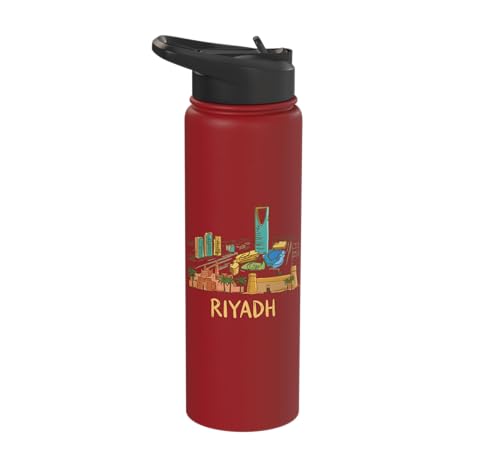 Riyadh Saudi Arabia Travel Souvenir City Landmark Gift Stainless Steel