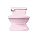 Summer by Ingenuity My Size Potty Pro in Pink, Infant Potty Training Toilet, Lifelike Flushing Sound, for Ages 18 Months, Up to 50 Pounds