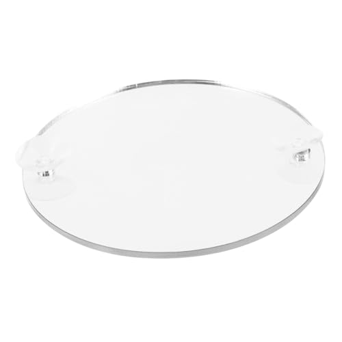 BESPORTBLE ベタトレーニングミラー 水族館の流木 水槽ネット 鏡 自動 池 水族館のバルブフィルター ベタの魚のトンネル 空気 蓋 水槽の装飾 水族館の植物 エアレーター プール アクリル