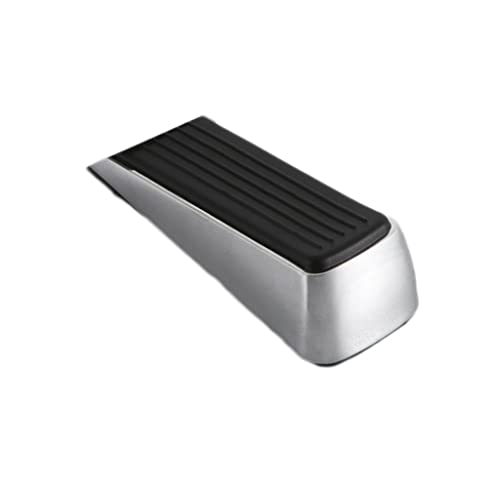 Tope de puerta gris para un hogar seguro, ventilado y sin ruidos 2