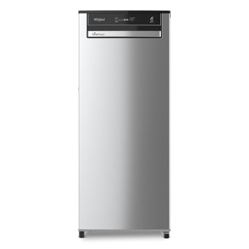 Whirlpool 192 L 3 Star Vitamagic PRO Frost Free Direct-Cool Single Door Refrigerator (215 VMPRO PRM 3S RADIANT STEEL-Y, Silver, Auto Defrost Technology, 2026...