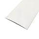 Weiß, Flache Laminat-zu-Fliesen-Schwelle, PVC-Übergangsprofil, selbstklebende Vinyl-Kantenleiste für Bodenfugen, Teppich-zu-Boden-Naht-Verbindungsstreifen