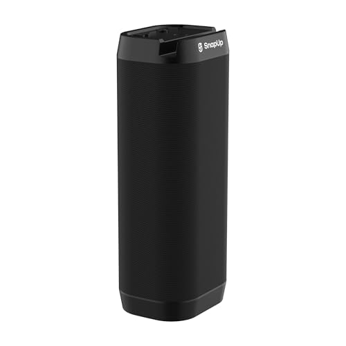 Image of Groove Max Portable Speaker with Upto 6Hr Non-Stop Beats, Multi-Compatibility, TWS Feature - Jet Black