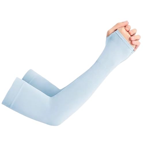 Manchons protection solaire d'été anti-UV respirants avec passe-pouce pour homme femme