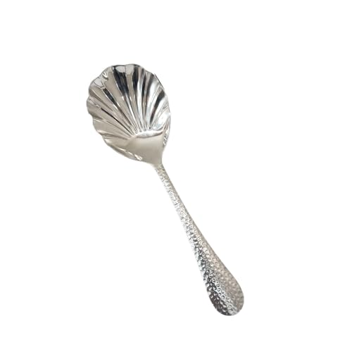 Elegant Shell Head Soup Spoons Stainless Steel Spoons Shell Head Tablespoons Suitable For Kitchen And Restaurant Use
