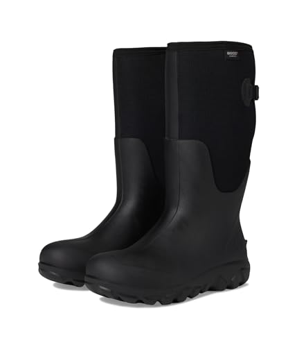 BOGS Men's Classic Seamless Tall Adjustable Calf Rain Boot