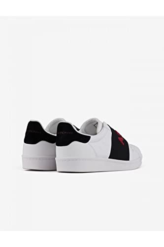 Armani Exchange Men's Contrast Rubber Logo Strap Sneaker4