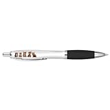 DV DESIGN 1 x stylo noir chatons roux – chats rayés animaux animaux blague papeterie école enseignant Noël anniversaire ami fille garçon #81250