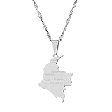 ★ Collier carte mère patrie, montrez fièrement avec cette pièce élégante et unique pour tout le monde.