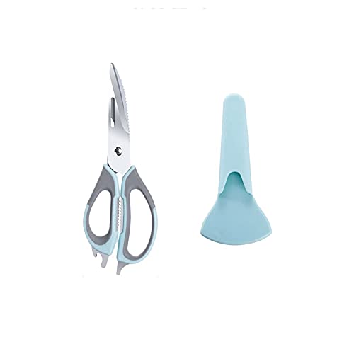 Tijeras para ensalada Tijeras multifuncionales para cocina con cubierta protectora, aptas para pollo, carne, hierbas y verduras