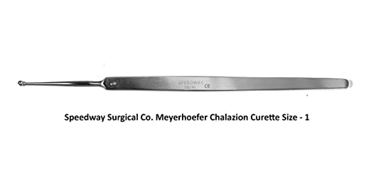 Meyerhoefer Chalazion Curette Size - 1 I Stainless Steel I Approx 130 mm.