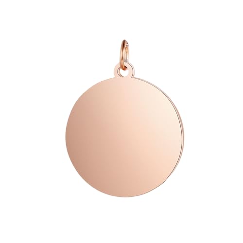 Miroir en acier inoxydable poli pour éviter le ternissement de vos pendentifs à graver