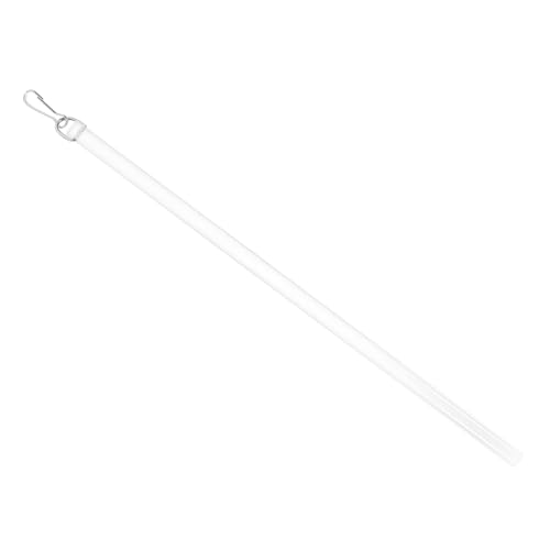 ARTSEWPLY Varilla para Persianas Acrílica Transparente Gancho Accesorio Duradero para Cortinas y Estores Fácil Instalación sin Herramientas Compatible con Varillas de Persianas y Cortinas