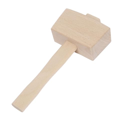 Martillo de madera para carpintería mazo manual ergonómico de 25.1cm 8