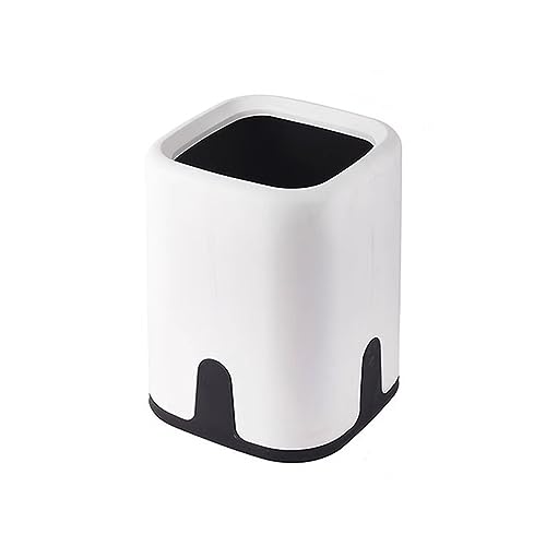 Caneca de basura blanca sin tapa 12L para hogar