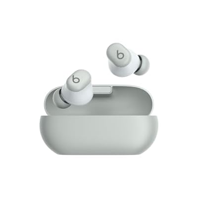 Beats Solo Buds — Auriculares intraurales Bluetooth inalámbricos | 18 Horas de autonomía | Compatibilidad con Apple y Android | Micrófono Integrado - Gris tormenta