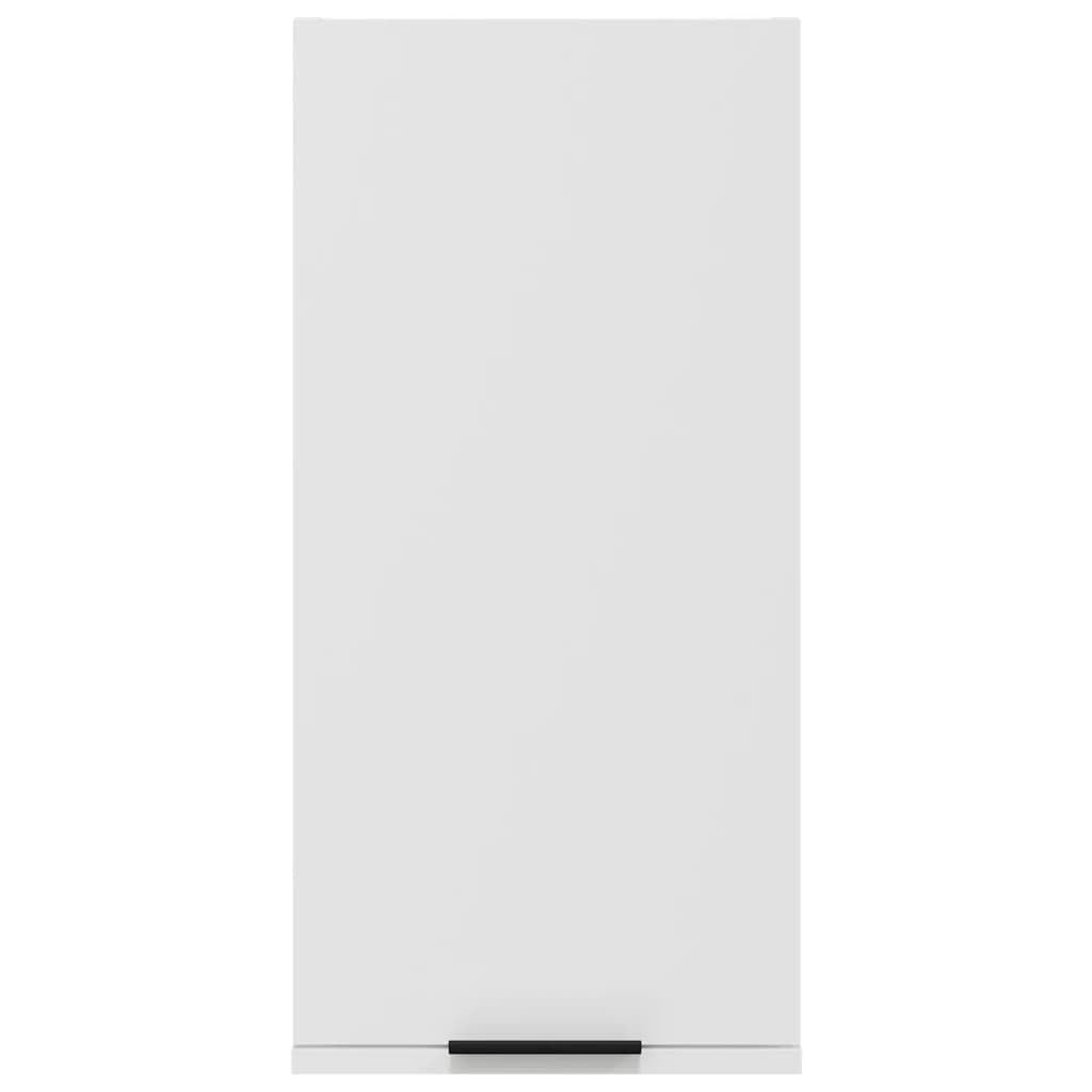 vidaXL Mobile da Bagno a Parete Bianco 32x20x67 cm