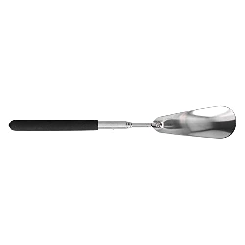 Chausse Pieds Long Manche, Chausse-Pied télescopique avec poignée Confortable, Chausse-Pied en Acier Inoxydable pour Personne Âgée,Homme,Femme,Enfant,Femme Enceinte,10.7x1.3in – vue 6