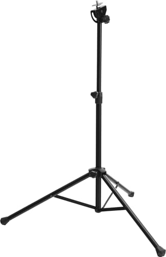 XDrum PPS-1 Practice Pad Ständer mit Tasche (Stativ für Übungspad, kompakt, leicht, Kopfwinkel verstellbar, Gewinde M8) schwarz