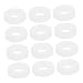 ibasenice 300pcs Drum Washers Snare Drum Pads Plastic Accessories Easy Installation Versatile Use