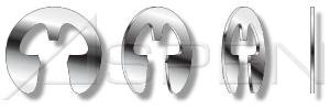 (100pcs) .438 Rings E-Ring Stainless Steel