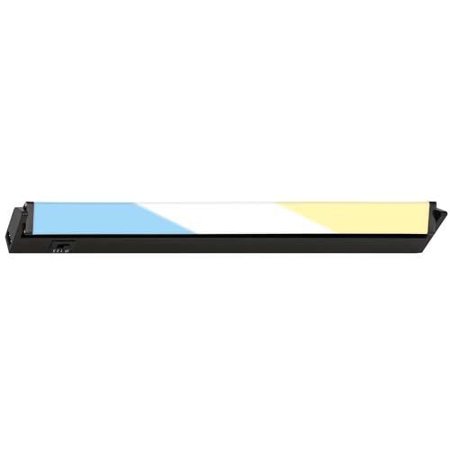Briloner - Luce Sottopensile Led Orientabile, Led Sottopensile Cct Per Cucina, Temperatura Di Colore Regolabile, Luce Per Armadi, Nero, 54,5 Cm
