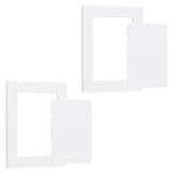UFURMATE Lot de 2 panneaux de porte d'accès autocollants, 10,2 x 15,2 cm, montage en surfa...
