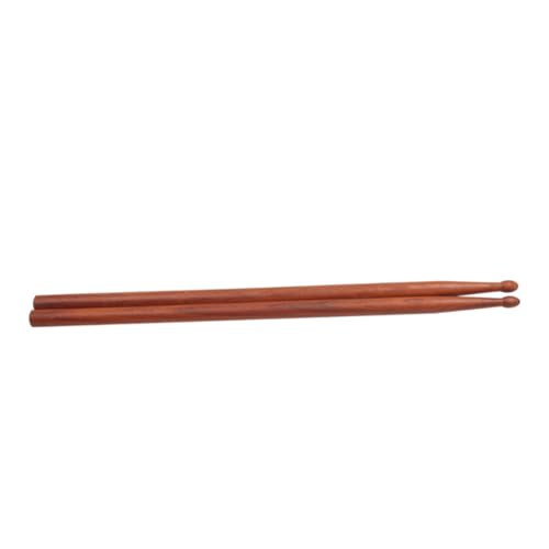 Baquetas de Madera Natural con Punta Ovalada para Percusión miniatura 1