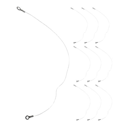 BESPORTBLE Lot de 10 Fils de Coupe en Acier Inoxydable 32 CM Fil de Rechange pour Coupe-Gâteau et Fromage Découpe Précise Compatible Trancheuse à Fromage Accessoires Cuisine Polyvalents