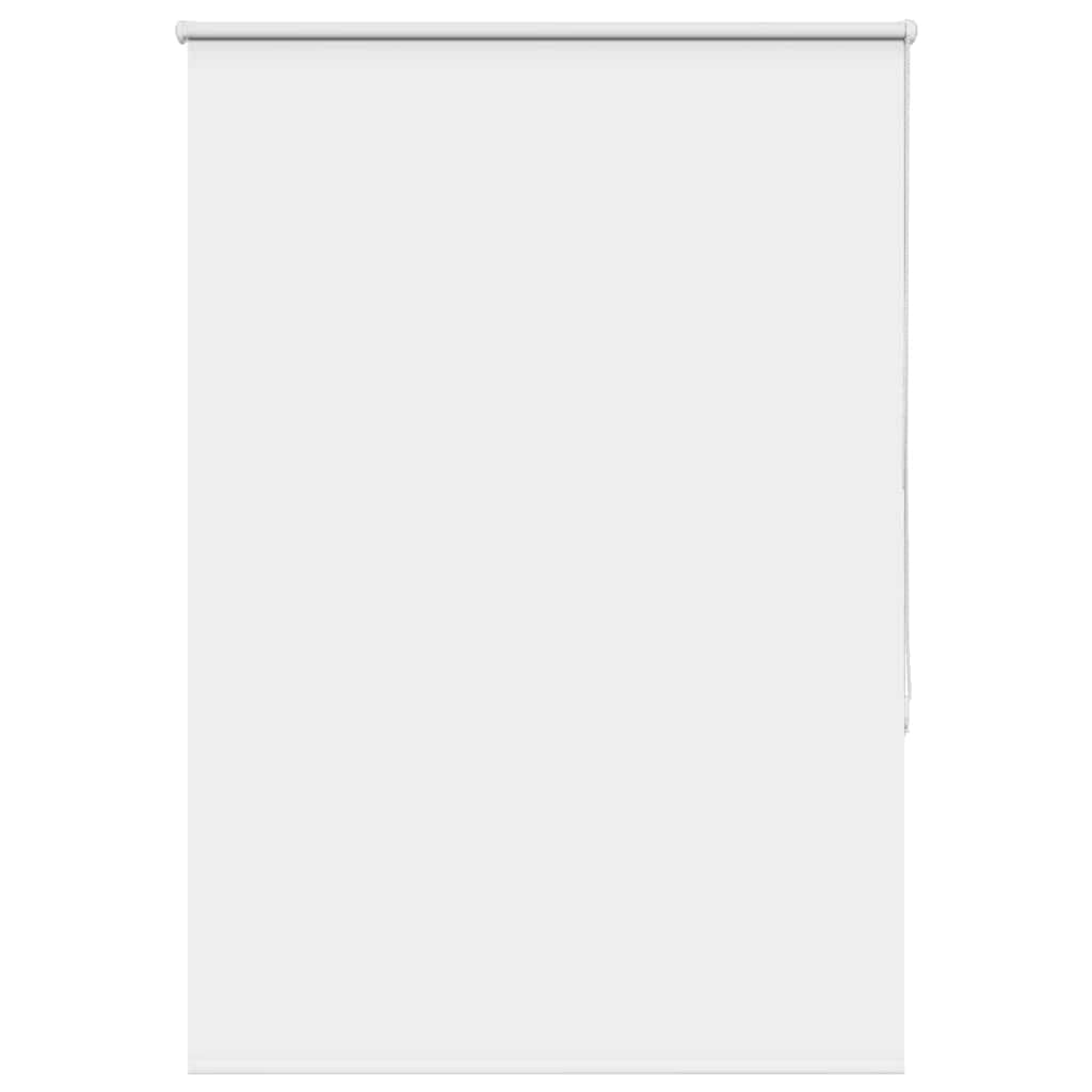 vidaXL Roller Blind Blackout White - 105x175 cm - Polyester - Child Safety