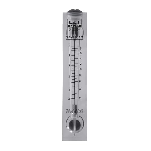 Débitmètre à ultrasons pour panneau débit d'eau 0.5-5 GPM 2-18 LPM