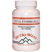 Total Eyebright C 90 Tablets By Nutri West