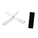 Menolana Foldable Cooler Stand Storage Bin Stand Heavy Duty Stainless Steel Compact Luggage Rack Ice Box Holder for Picnic BBQ Outdoor, Silver