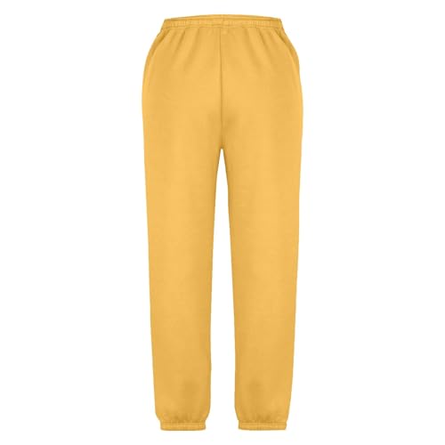 Girls Sweatpants Athletic Joggers with Drawstring Waist and Pockets Great for Teen Girls White Sweatpants 2025 Winter4