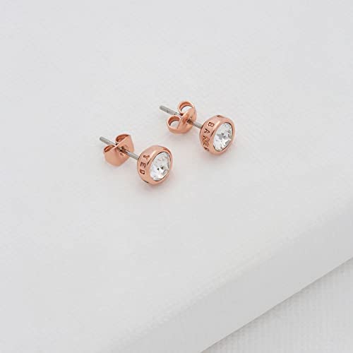 Ted Baker Sinaa Crystal Stud Earrings - Silver Or Rose Gold Tone Options #TOP4