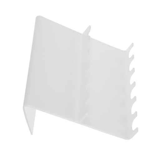 FUNOMOCYA Plastic Lab Pipette Holder Stand Z-Shaped Rack for Efficient Storage Retrieval