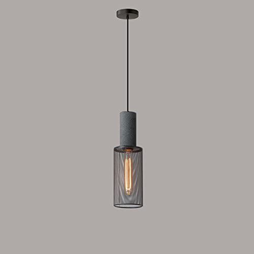 Lampe suspendue au plafond industrielle en cage pour sublimer le décor de salon