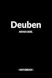 deubertraining  Deuben: Notizblock A5 120 Seiten  Punktraster  Notizbuch für deine Stadt