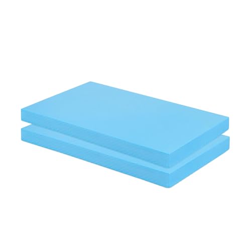 LOMUG 6 placas de espuma rígida, para manualidades, modelo de espuma dura, placas de poliestireno para manualidades, hechas a mano, para modelado paisajístico (2 unidades X30 x 20 x 2 cm)