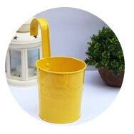 UBERSWEET Yellow10 Colors Metal Iron Flower Pot Tub Hanging Bal