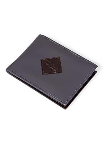 Carteira Mid, Masculino, Hang Loose, Chumbo/Marrom, UN