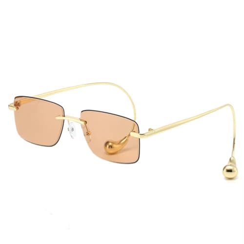 Lunettes de soleil vintage sans monture finis les maux de tête et reflets UV400