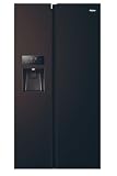 Frigorifero americano – HAIER – SBS 90 Series 3 HSR3918EIPB – Classe E, 515 l, 180 x 90 x 65,9 cm, colore: Nero