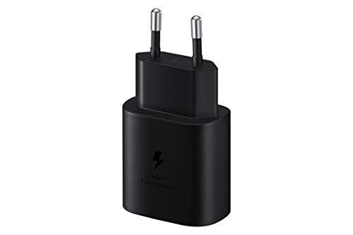 Image of Samsung Original 25W Travel Adapter + USB C to C Cable, Black