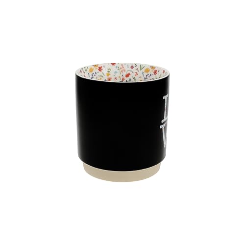 Taza de café 18 oz Pavilion Gift Company diseño Love floral miniatura 7