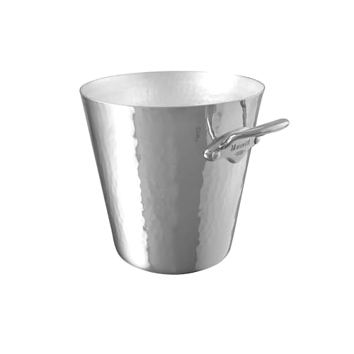 Mauviel1830 - M'30 160120 - Seau à Champagne Aluminium Aluminium/inos